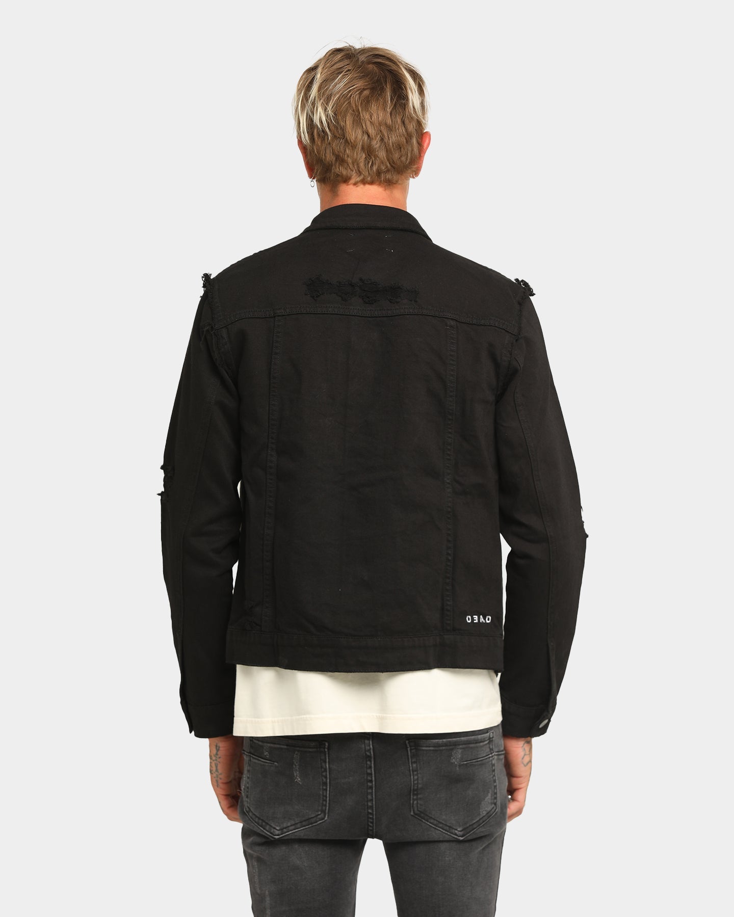 Dead Studios Relic Denim Jacket Washed Black