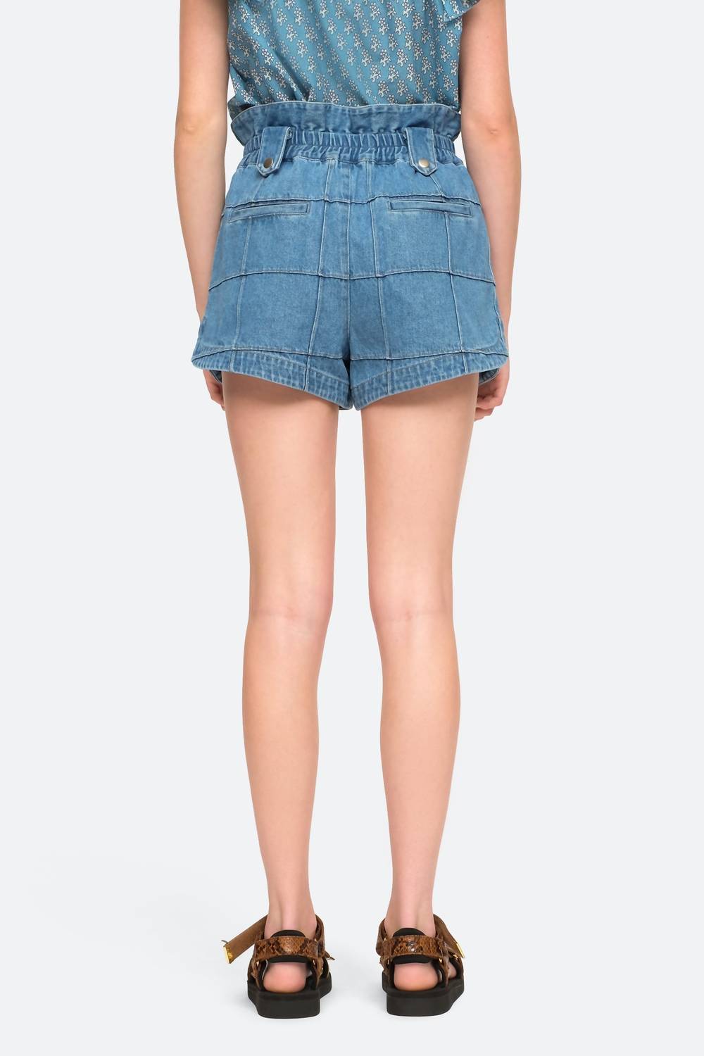 Dagmar Denim Shorts In Blue