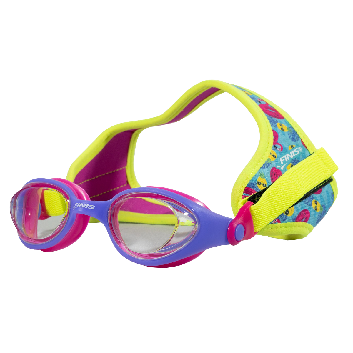 DragonFlys Clear Goggle - Flamingo