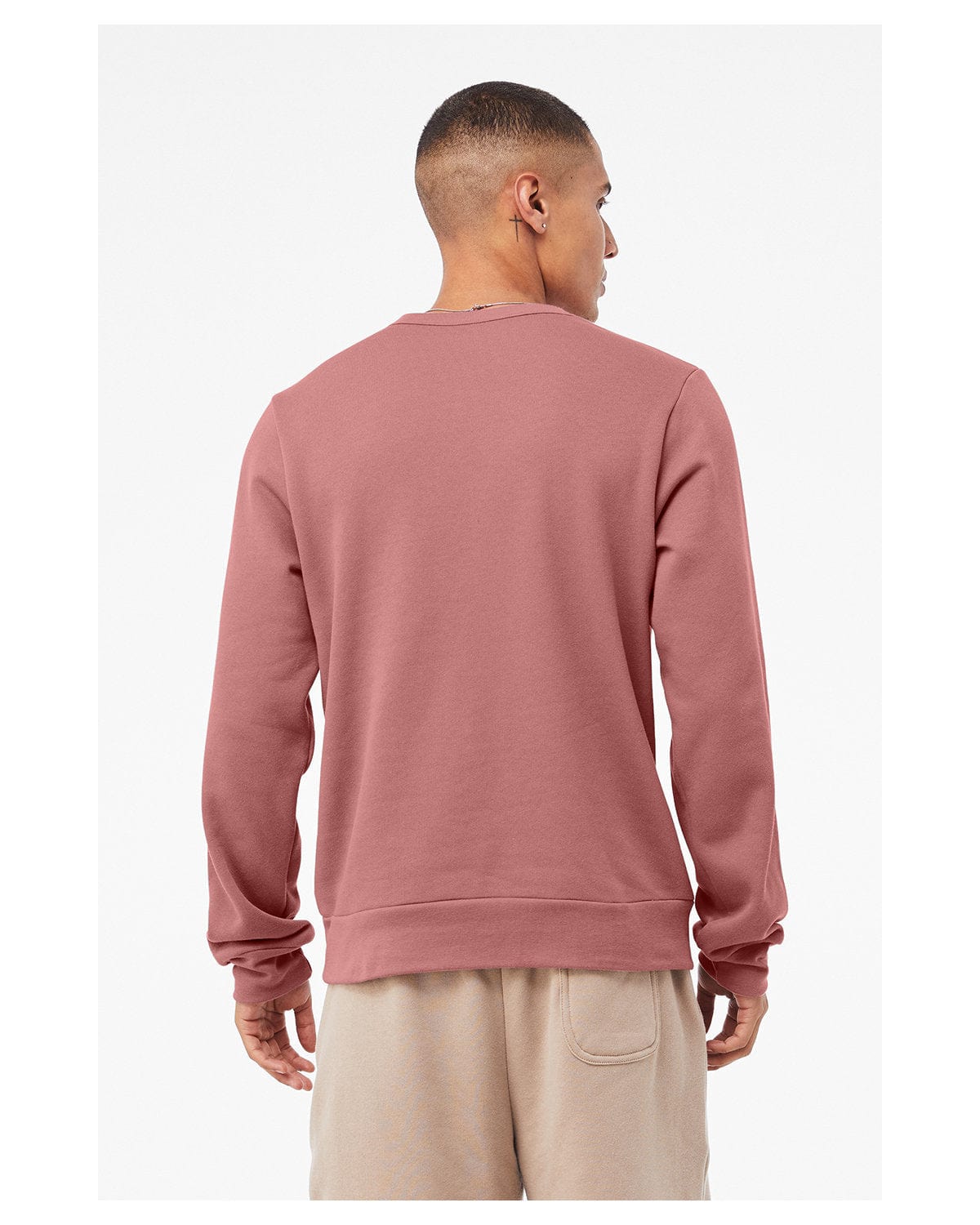 Bella+Canvas Unisex Classic Crewneck Sweatshirt | Mauve