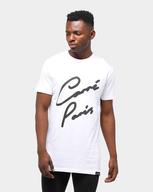 Carré Men's Signature Capone SS T-Shirt White