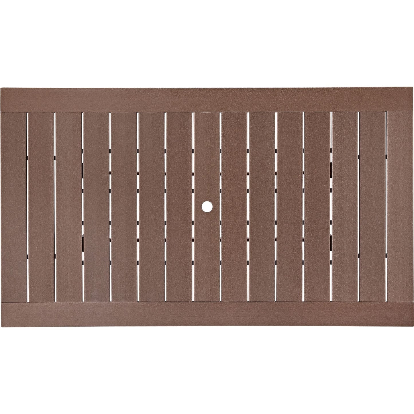 Emmeline Outdoor Rectangle Dining Table - Brown