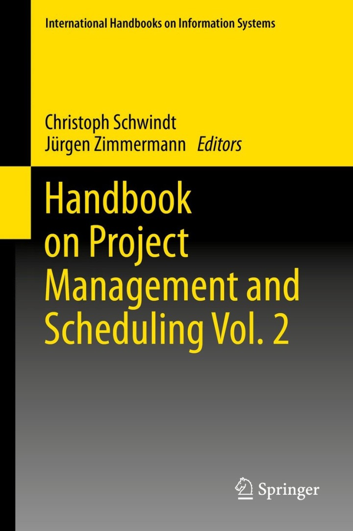 Handbook on Project Management and Scheduling Vol. 2  PDF BOOK