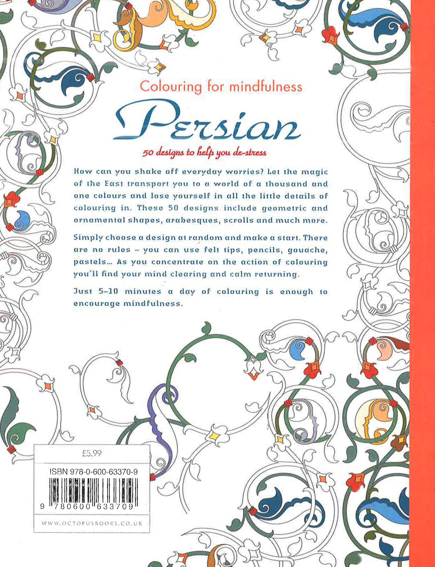 Colouring For Mindfulness: Persian