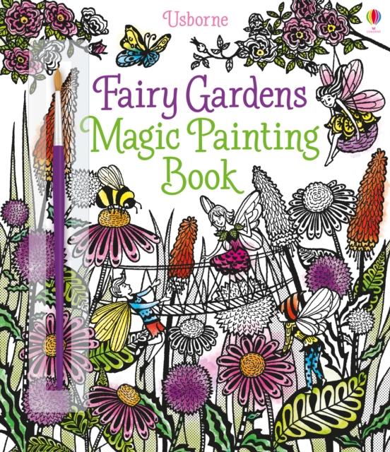 Fairy Gardens Magic Painting Book