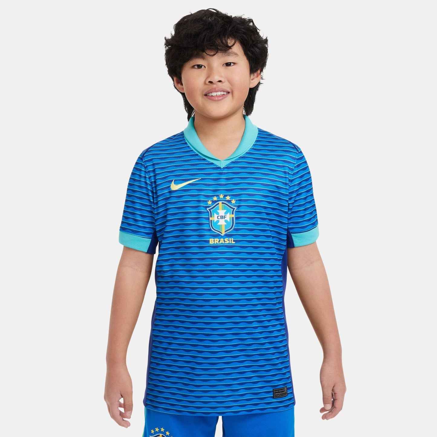 Brazil 2024 Away Youth Jersey (FJ4408-458)