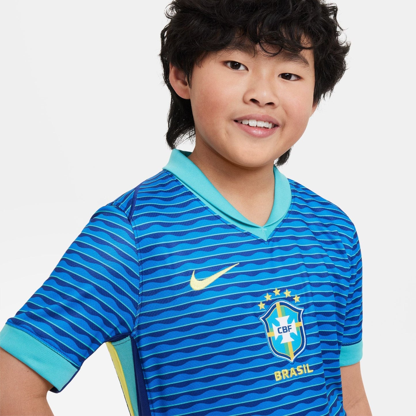 Brazil 2024 Away Youth Jersey (FJ4408-458)