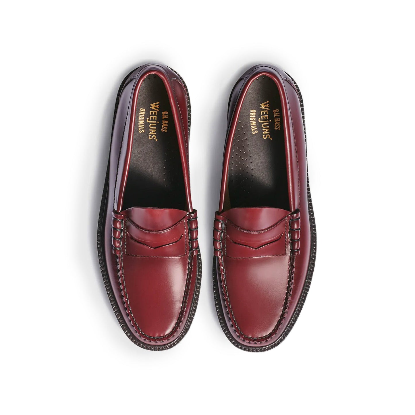 G.H Bass Mens Larson Lug Loafers