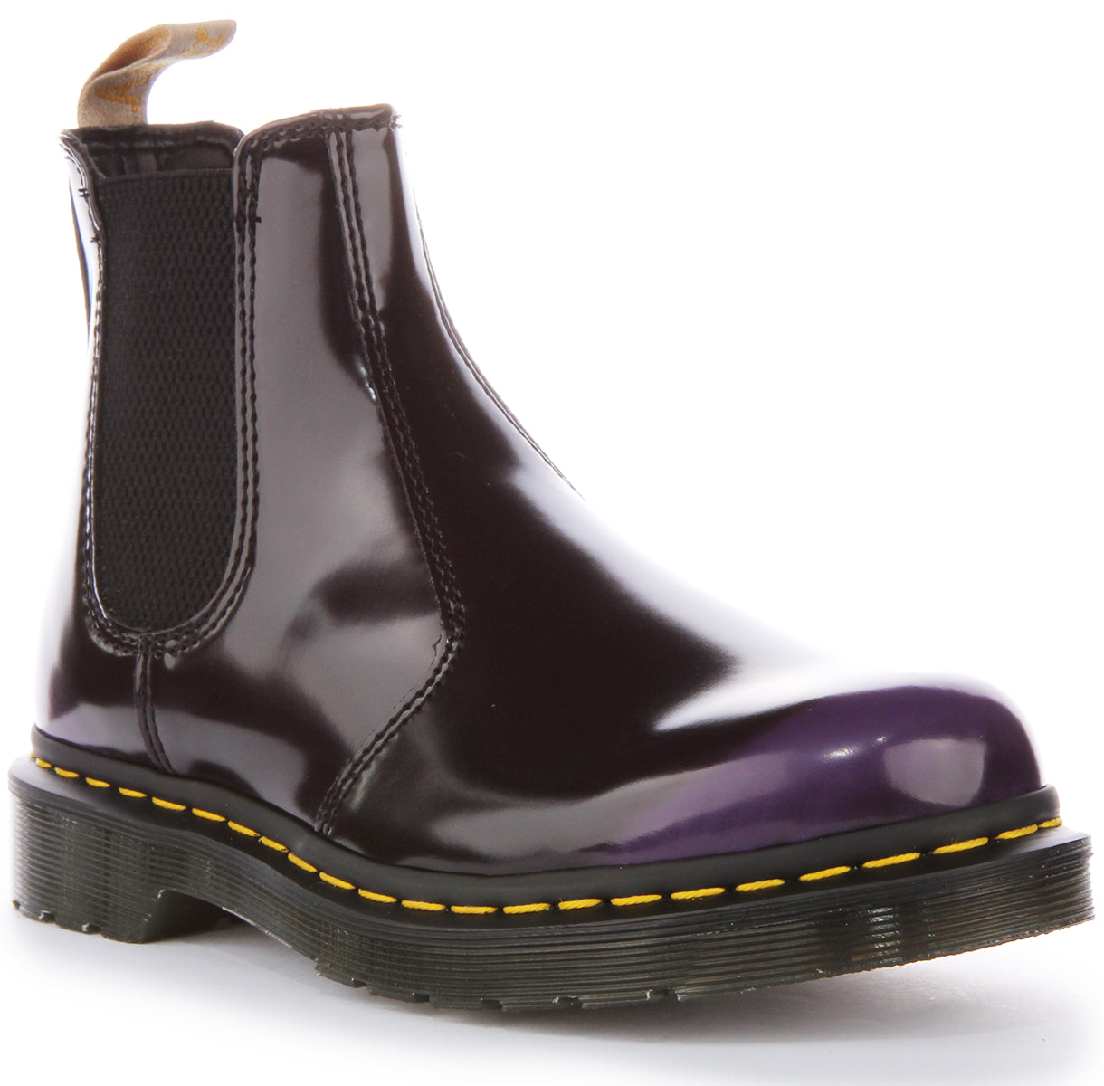 Dr Martens Vegan 2976 In Black Purple