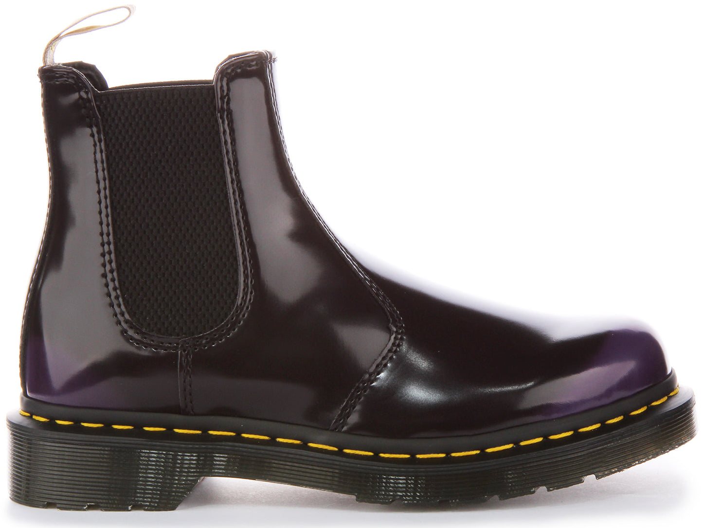 Dr Martens Vegan 2976 In Black Purple