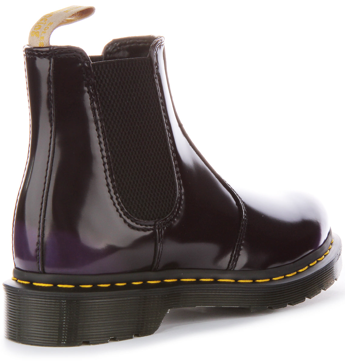 Dr Martens Vegan 2976 In Black Purple