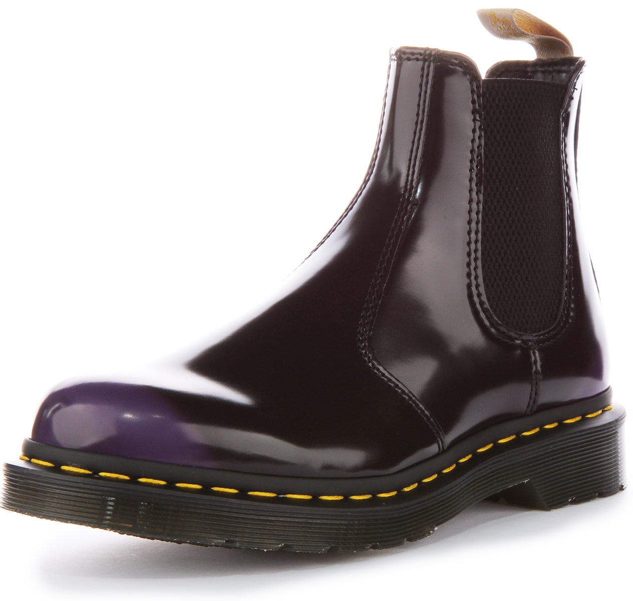 Dr Martens Vegan 2976 In Black Purple