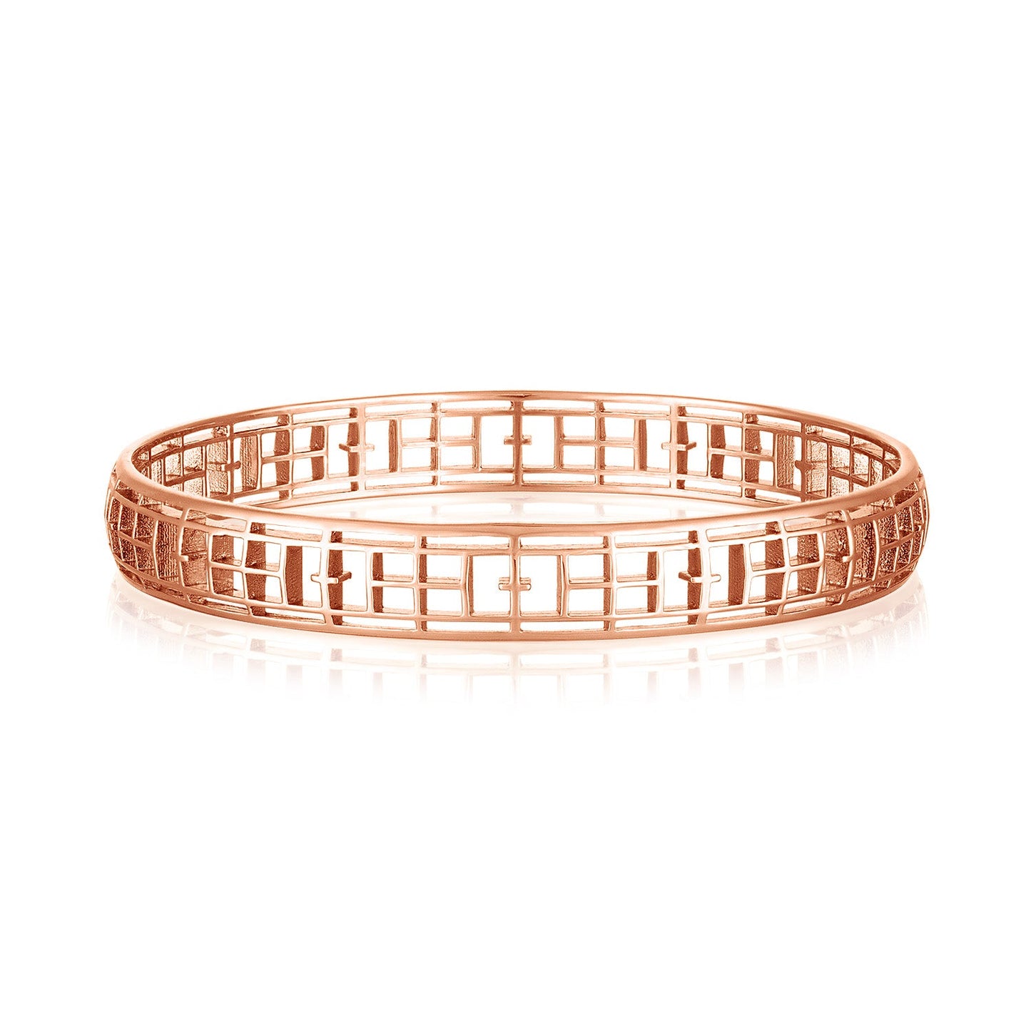 Calling the Lines Oval Bangle