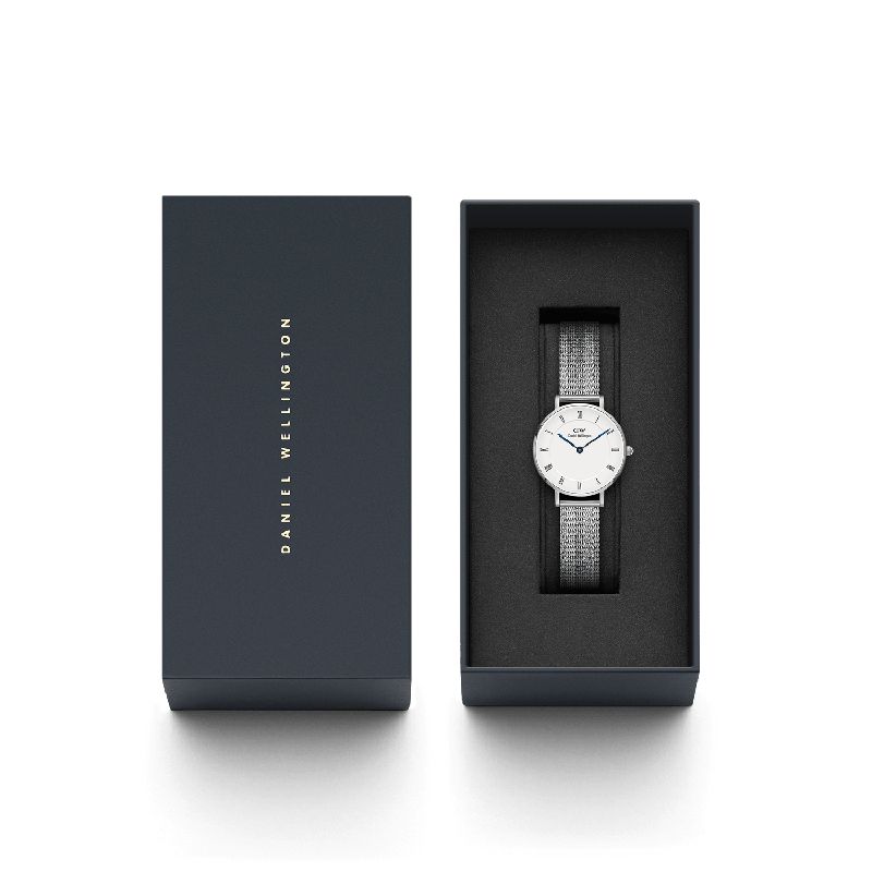 Daniel Wellington Petite Roman Numerals Sterling 28mm Watch