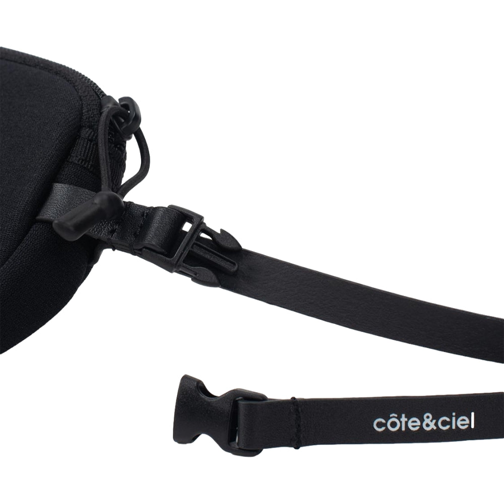 COTE & CIEL EYEWEAR POUCH NEOPRENE-BLACK