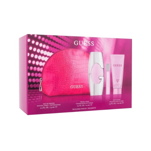 Guess Eau De Parfum 3Pc Gift Set For Women 100ml