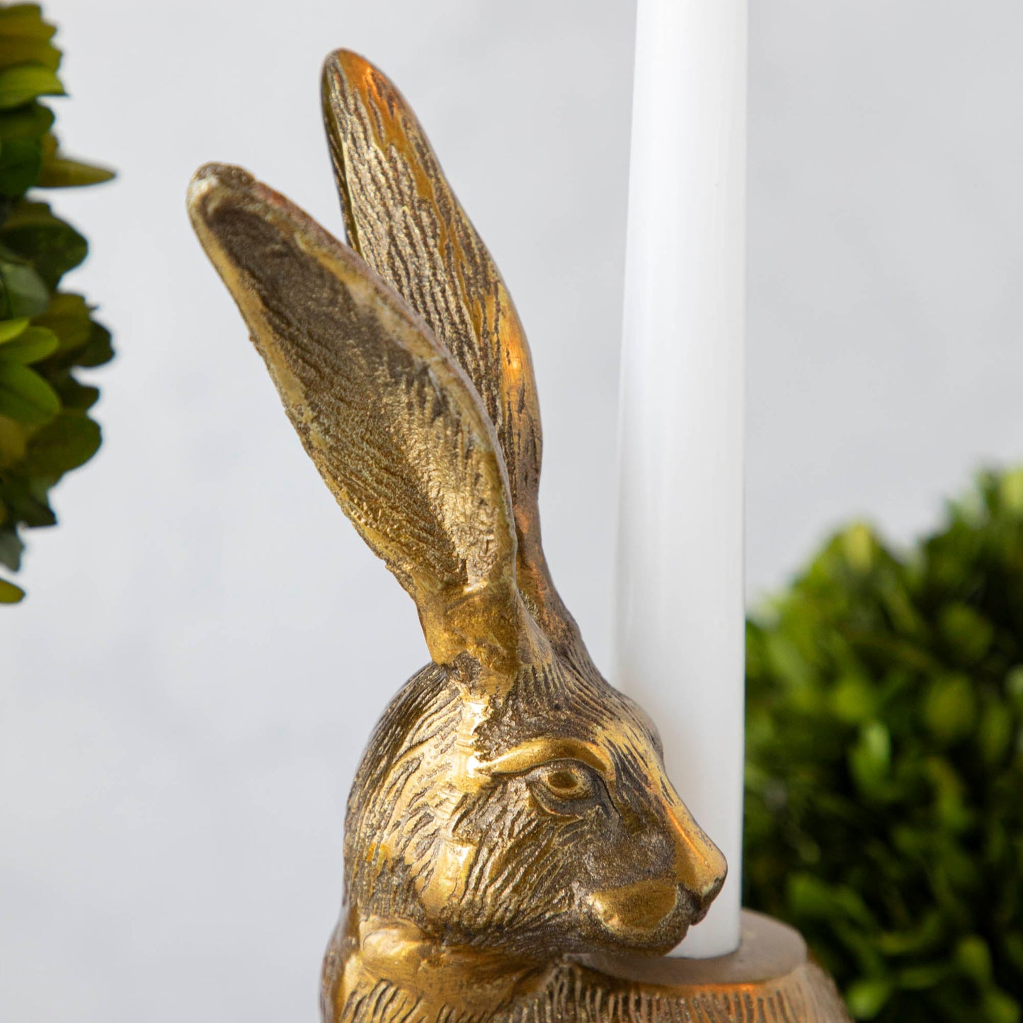 Halcyon Hare Taper Candleholder