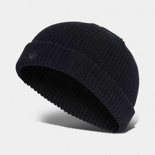 adidas Originals Adicolor Short Beanie / Black