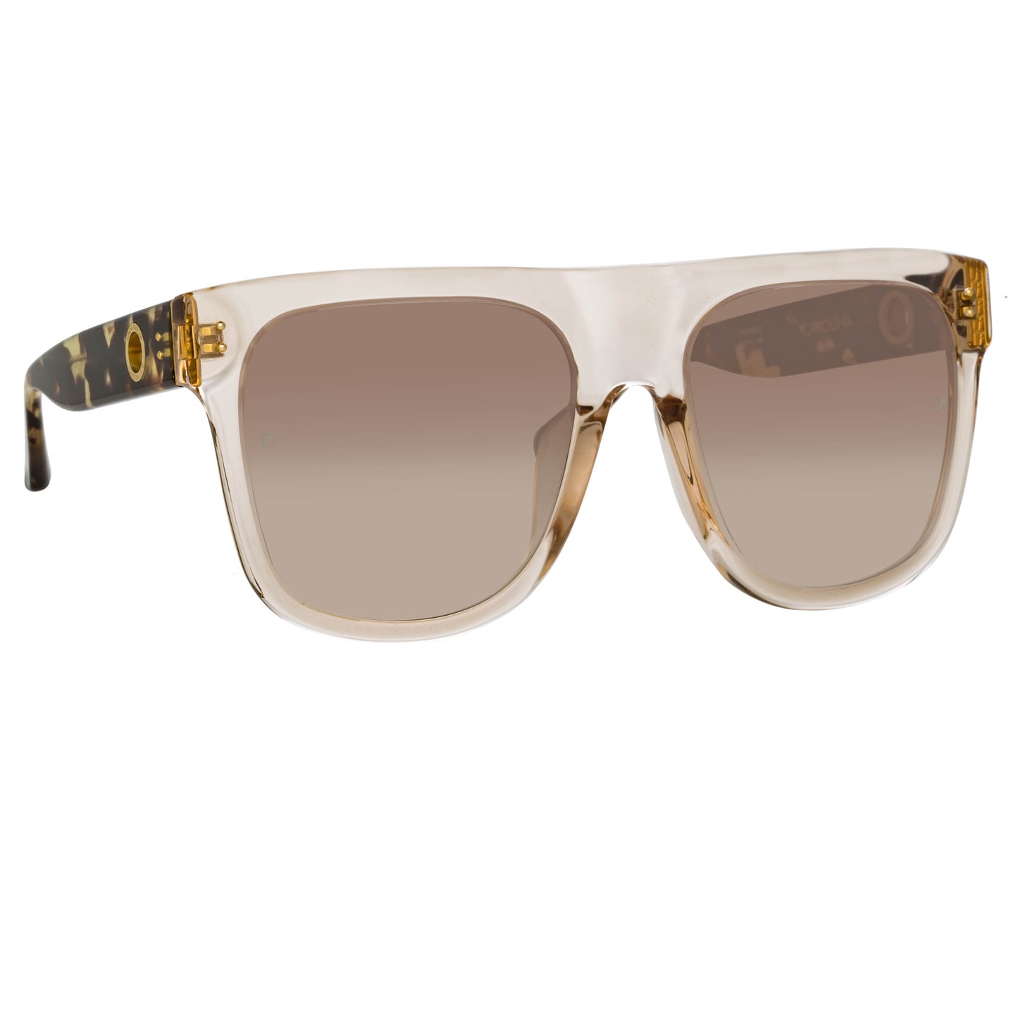 Carolina Flat Top Sunglasses in Ash