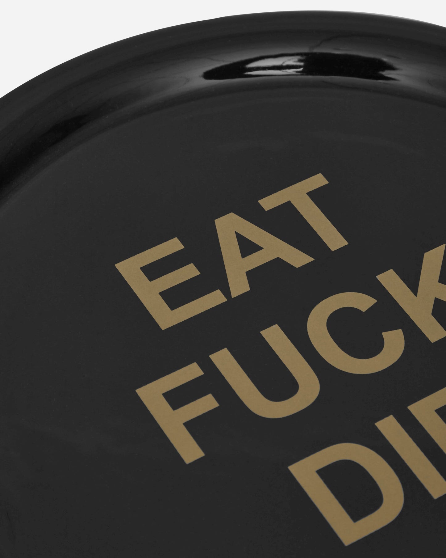 Eat Plate Black