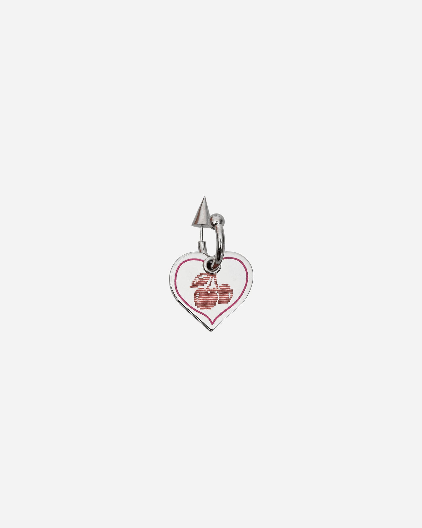 Cherry Bomb Earring Silver / Red