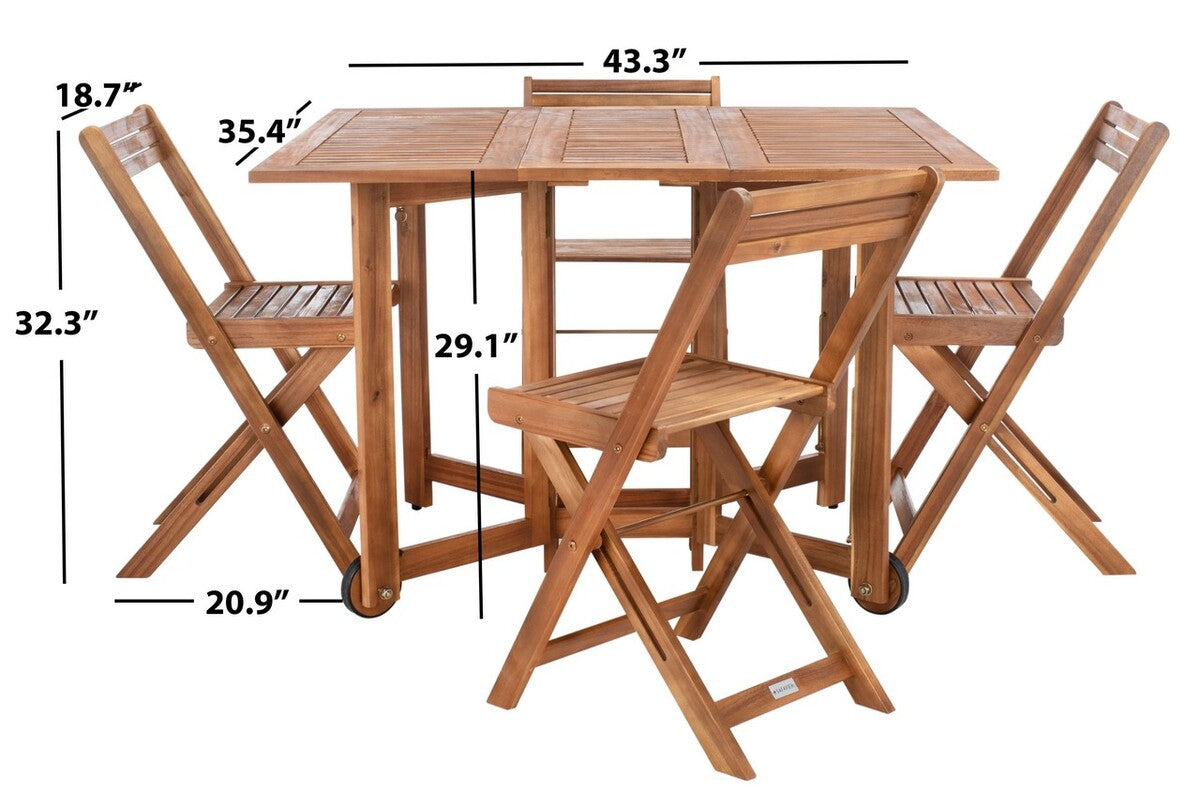 Arvin Table And 4 Chairs