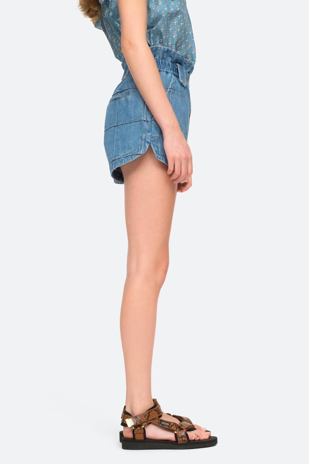 Dagmar Denim Shorts In Blue