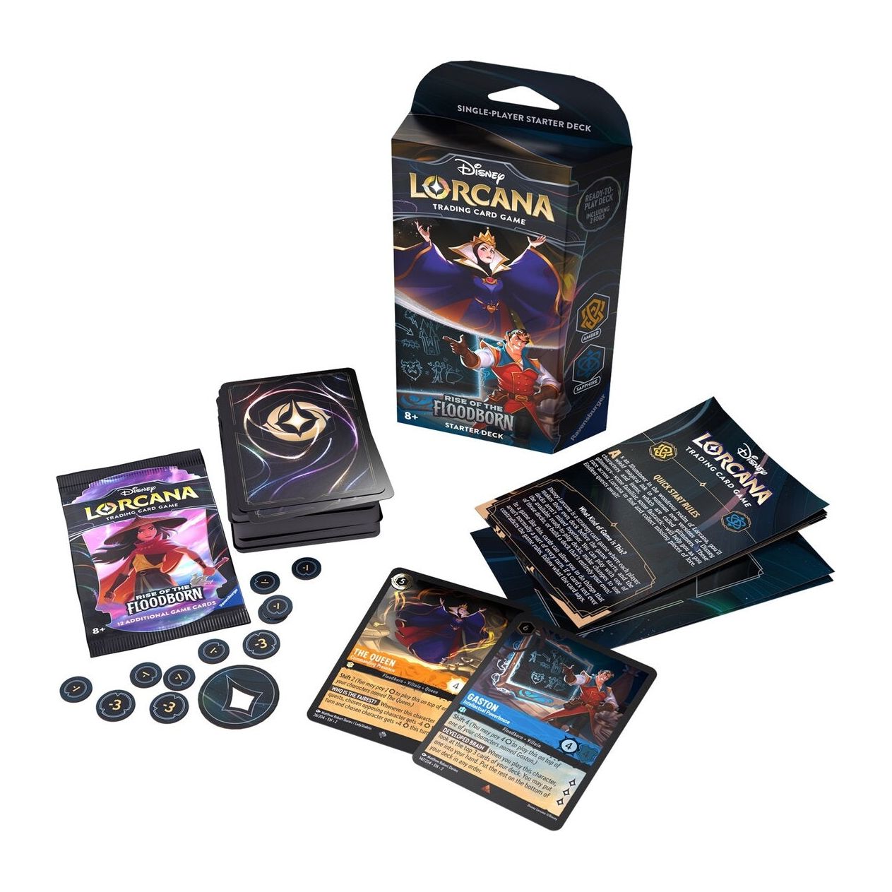 Disney Lorcana Single Pack Starter Deck Rise of the Floodborn