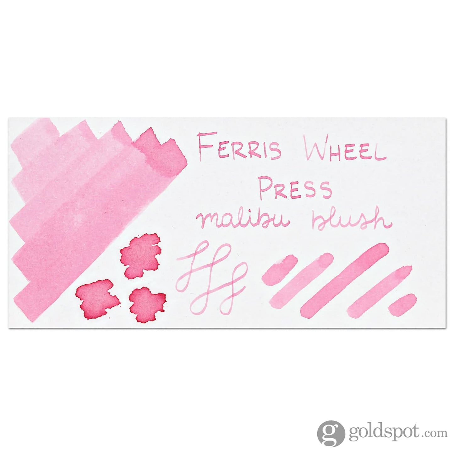 Ferris Wheel Press Malibu Blush Bottle Ink - 38 mL