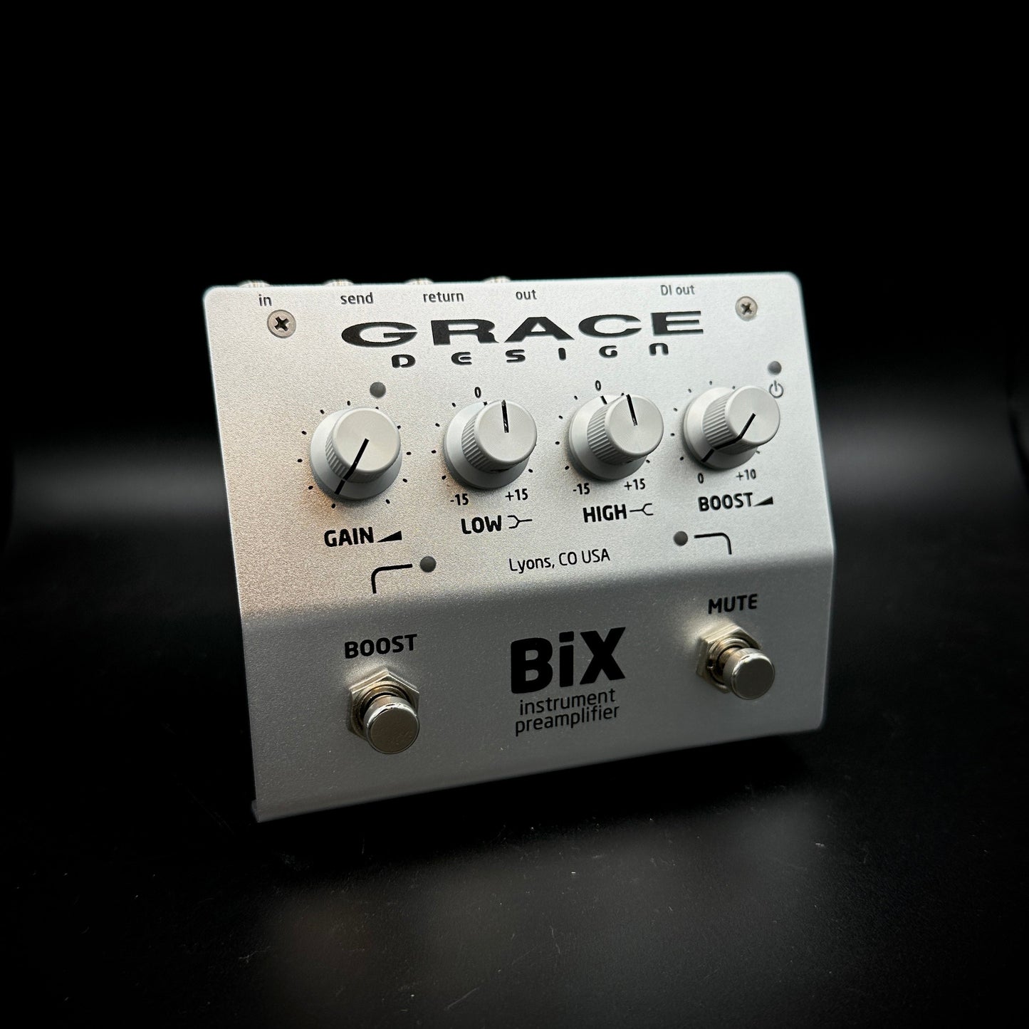 Grace Design BiX Acoustic Instrument Preamp - Silver